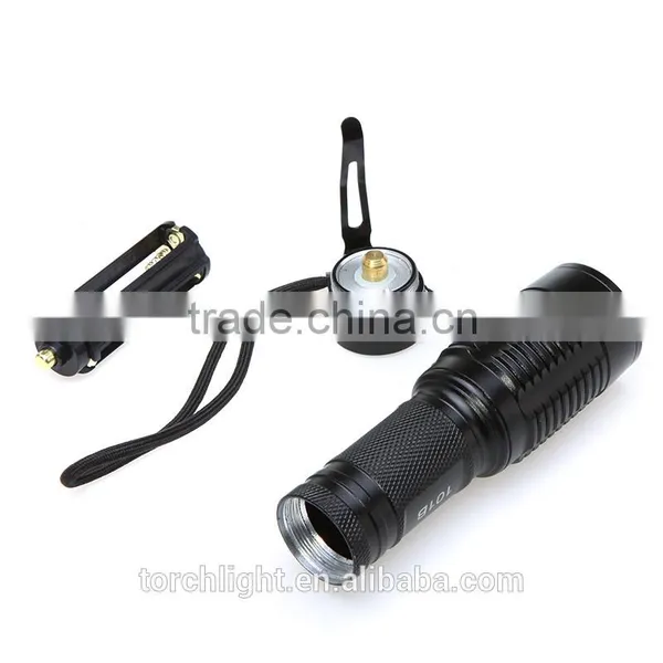 2000Lm CRE E XM-L XML T6 Zoomable Adjustable 18650 LED Led Torch Flashlight photo-5