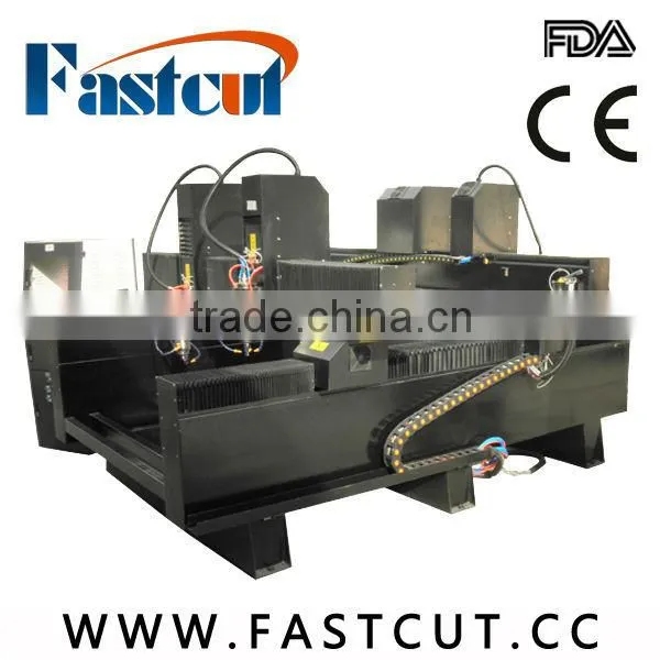 China Shandong Jinan Stone Marble Granite 3D Scanner Dust Collector Cnc Engraving Machine photo-5