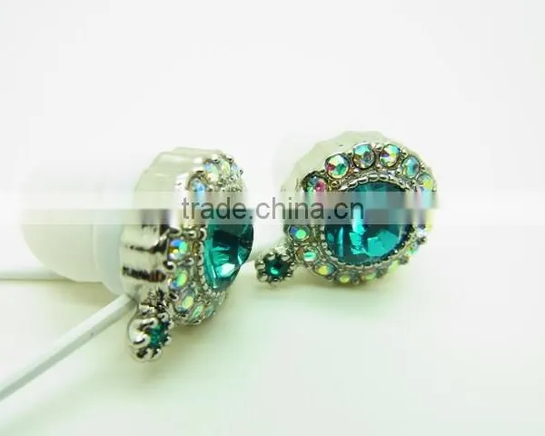 Promotional Crystal Earphone for Gift,crystal Earphone for Women,jewelry Earphone for Gift photo-4