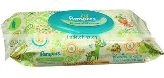 Bacteriostatic Face Multi-purpose Cleaning Tissue Paper Biodegradable Baby Wet Wipes Quality Choice