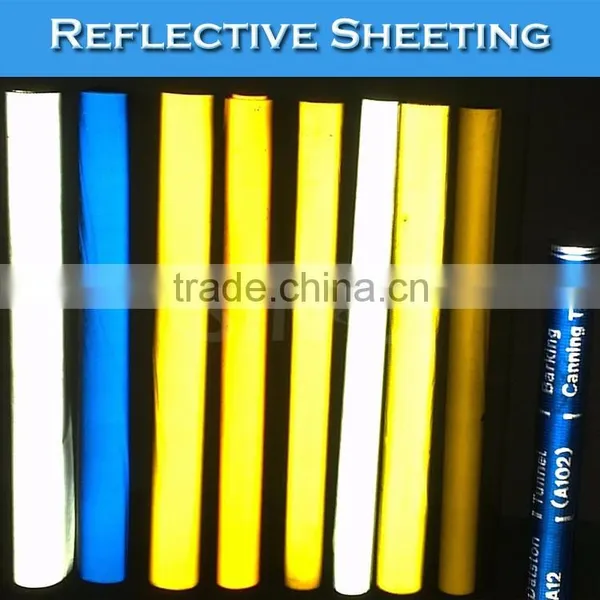 White Reflective Aluminum Sheets Vinyl Film Outdoor Use Reflective Film photo-6