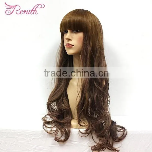 Wholesale High Quality African Long Wavy Fashion Curly Wig photo-3