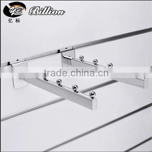 Hot Sale Metal Slatwall Hook Retail Slatwall Bracket Fitting for Glass photo-5