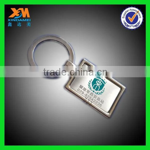 Customized Logo Fashion Metal Token Holder Keychain photo-3