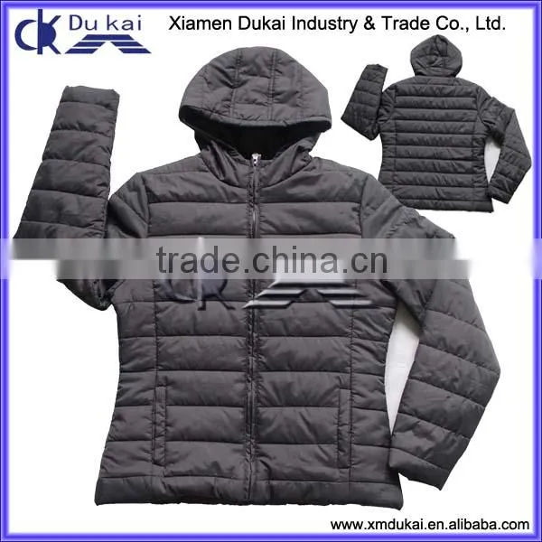 Women's Padding Jacket,ladies Black Quilted Jacket, Light Padded Jackets