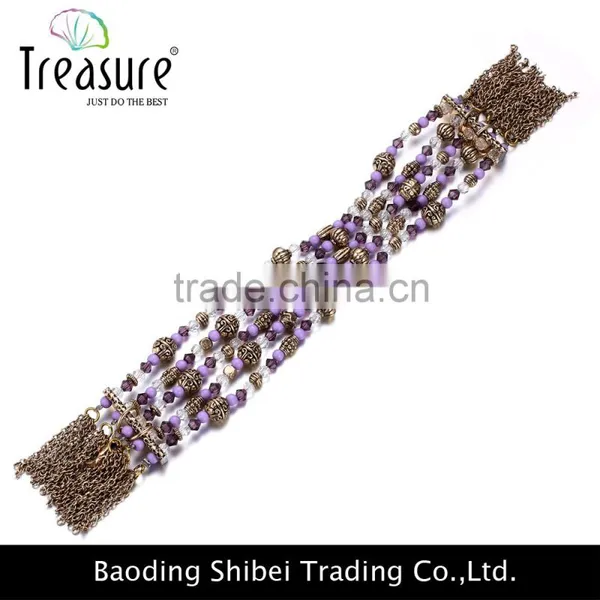Fashion Jewelry Hot Selling Multi-layer Simple and Elegant Zinc Alloy Fashion Jewelry Bracelets photo-3