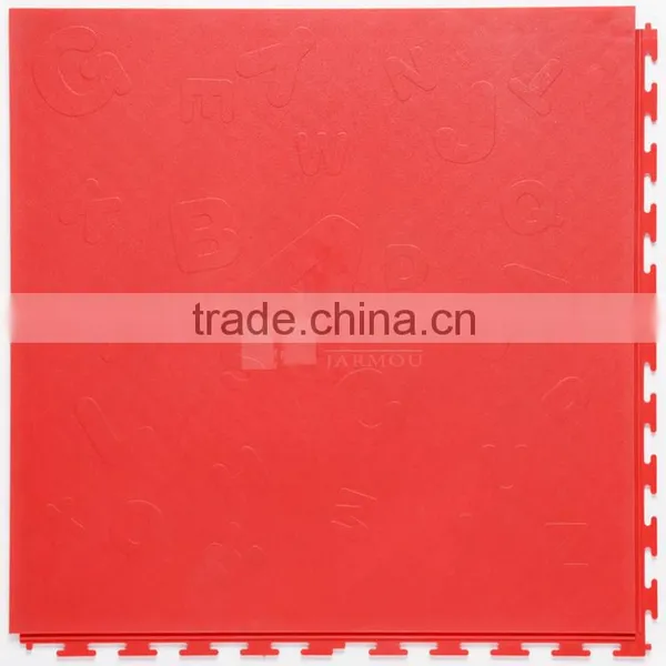 Junyi Anti-slip Easy Layout PVC Interlocking Flooring photo-2