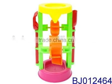 Beach Toys Deluxe Playset for Kids Plastic Bucket Sand Shovel Set photo-5