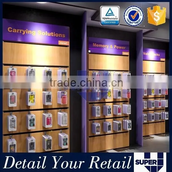 Manufactories From China High Quality Tailor Made Wooden Mobile Phone Shop photo-4