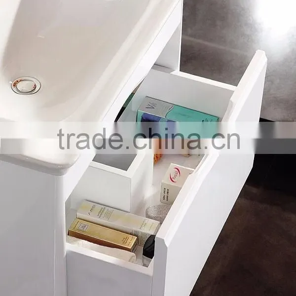 ROCH 8022 Economic Modern Design Wooden Cabinet Bathroom Minimalist Style photo-2