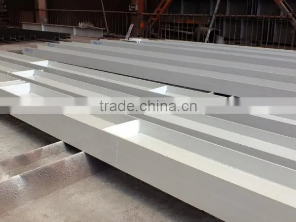 Large Span Prefab Steel Frame Building With Single Ridge Double Slope photo-3