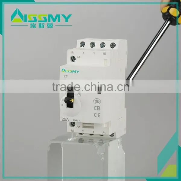 Din Rail ac Electric Contactor 2NO2NC 25A for Household Use photo-5