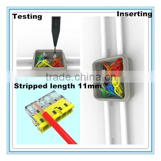 Directly Factory 2273 Series Wago Connector Wire 100% Transparent photo-2
