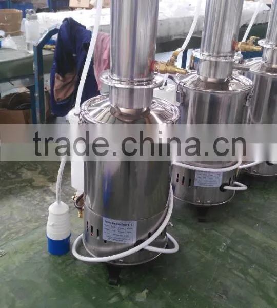 10L Auto-control Stainless Steel Water Still Laboratory Distiller photo-3