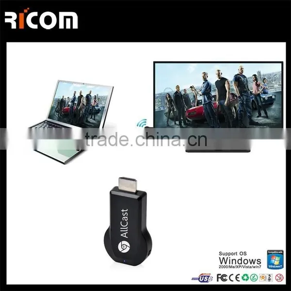 AllCast Wifi Display Dongle Support Miracast DLNA AirPlay NO Need APP,airplay Usb Stick--A8--Shenzhen Ricom photo-5