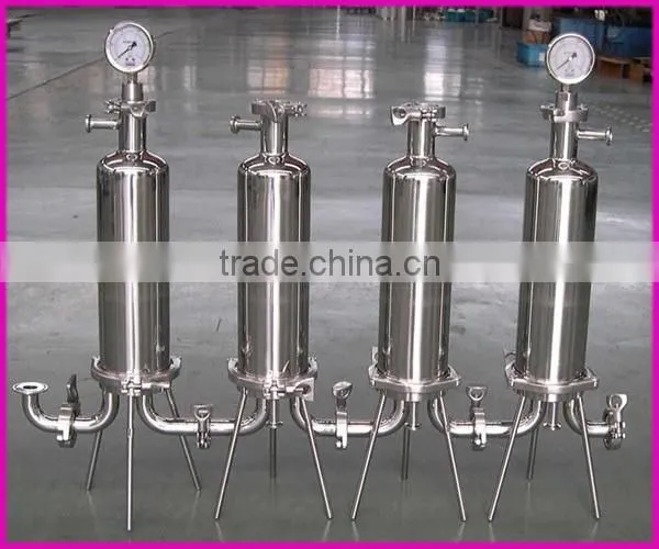 Stainless Steel Single Cartridge Filter Housing