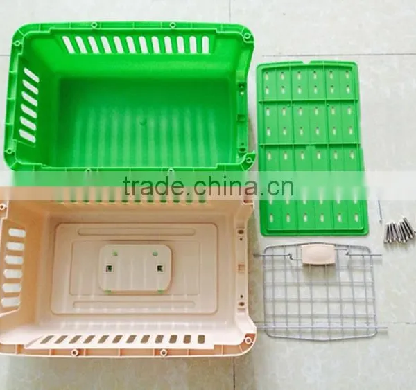 Small Plastic Pet Dog Cat Carrier, Eco-friendly Material, Airline Approved, Durable and Confortable Design photo-3