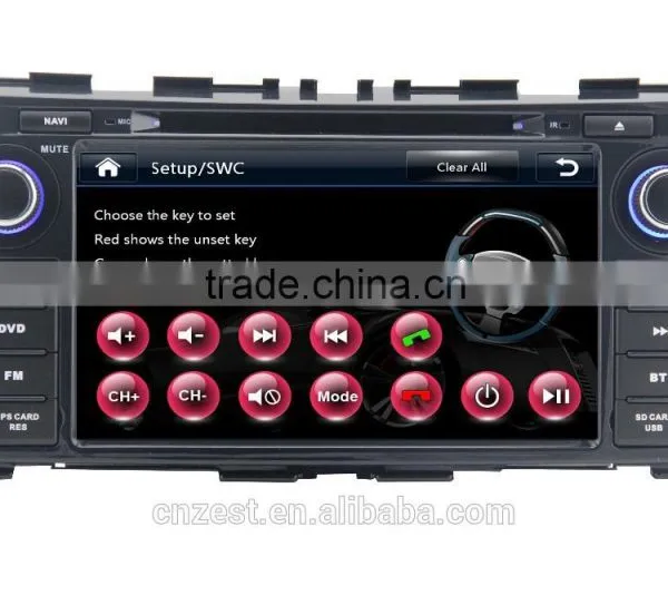 Most Professional in China Car Dvd Gps Player for NISSAN TEANA With Dual-core A8 photo-6