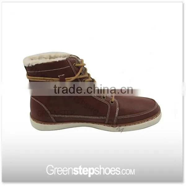 Fur Lining Boots New Style Men Winter Boots photo-3