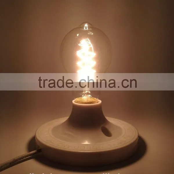 Retro Style Edison Light Bulb E27 40W 60W Edison Bulb A19/ST64/ST58/T45/G80 photo-3