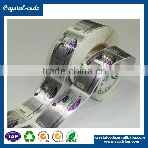 PP PET PVC Packaging Self Adhesive Sticker Quality Choice photo-2