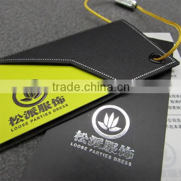 PU Coated Thick Garment Labels And Tags photo-3