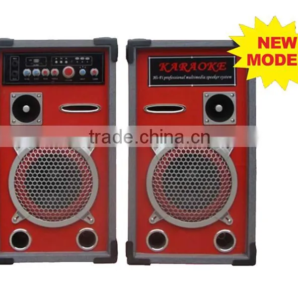 Red Color Active Stage Stereo Speaker 2.0 With Bluetooth photo-2
