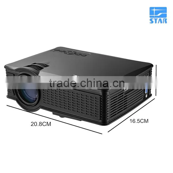 LED HDMI Home Theater Video Projector 1500 Lumens Support 1080p, 30000hours Life photo-3