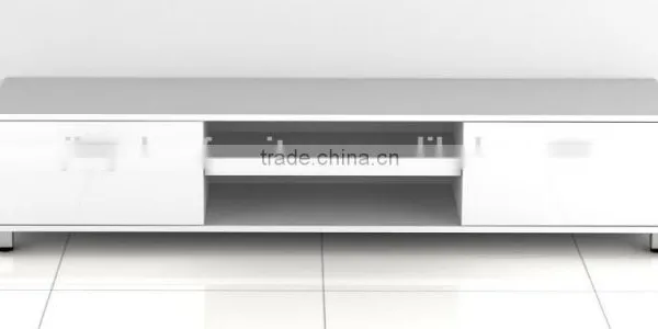 TV-2320 Black or White Gloss TV Stand With Drawers photo-4