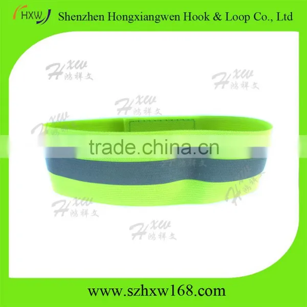 Running Ankle Bands Bike Gear Neon Green Reflective Arm Bands photo-6