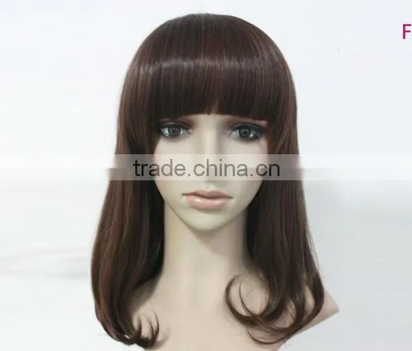 Bob Wig Kinky Curly u Part Hair Ombre Wig Hair Dye Wig Human Hair Topper Wig photo-2