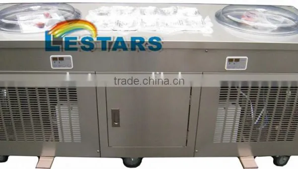 2016 New Style -30 C Degree Fried Ice Cream Machine Double Pans photo-4