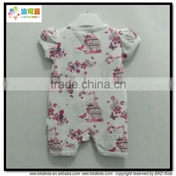 BKD Girls Flowers Printed Baby Wear China Infant Clothes photo-2