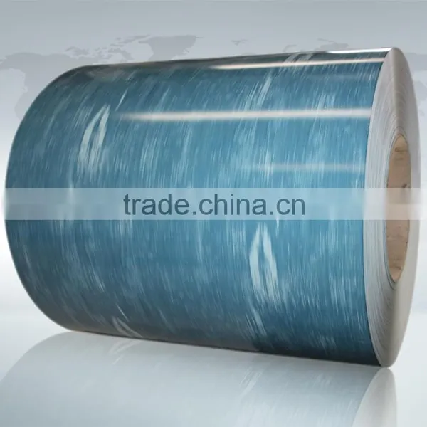 Cold Rolled and Hot Dipped Ppgi/color Coated Pattern Steel photo-2