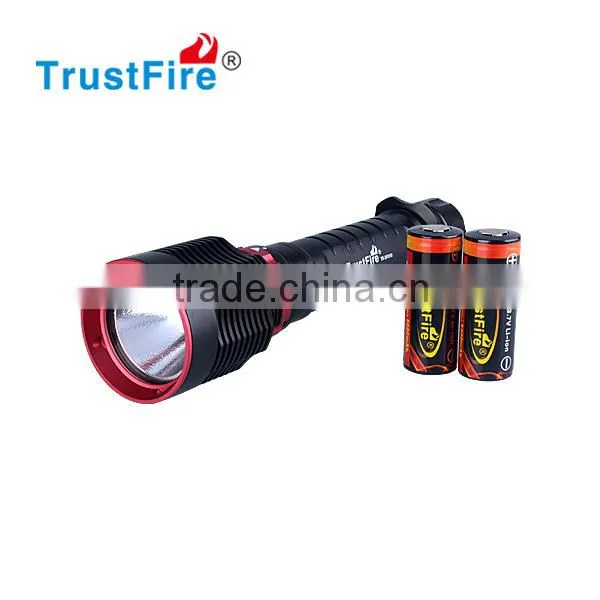 TrustFire the Newest Led Diving Torch, IPX8 Waterproof DF010 Diving Flashlight, Underwater 50 Meters With 26650 or 32650 Battery photo-6