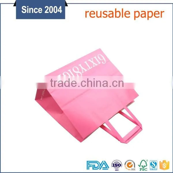 Standard FDA Custom Matt Laminative Luxury Paper Printed Shopping Bags photo-6