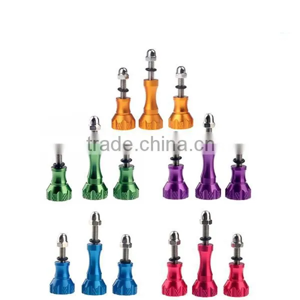 CNC Aluminum Adjustable Screw Thumb Knob Screw for Gopros Hero3+/3/2/1 photo-2