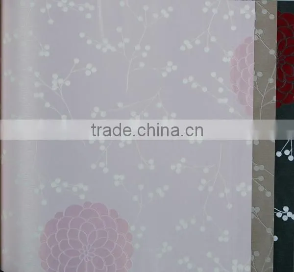 Morden Korea Design Wallpaper With Beautiful Shining Flowers photo-3