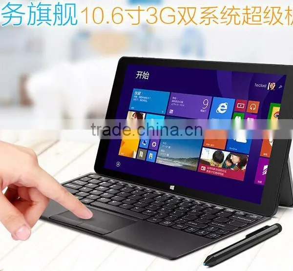 Win 8.1 Android 4.4 Dual OS 3G Phone Call Tablet PC,Teclast X16HD 3G 10.6 Inch IPS Retina Screen photo-3