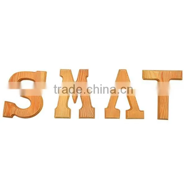 Trade Assurance High Quality Custom Standing Lovely Design Room Decoration Wooden Letter Word photo-2