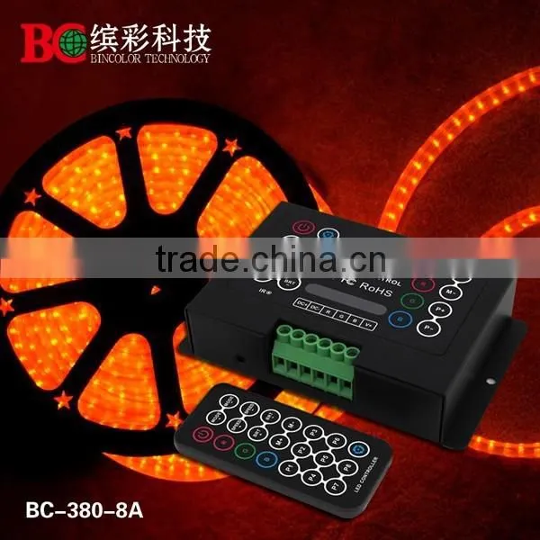 constant voltage rgb controller DC5V-DC36V with IR remote led controller rgb program