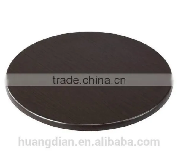 Wholesale Restaurant Set Modern Metal Base Wooden Top Restaurant Tables photo-3