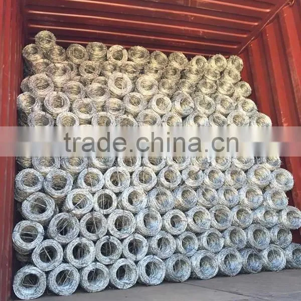 1320'(400m)hot Dipped Galvanized Barbed Wire Roll photo-4