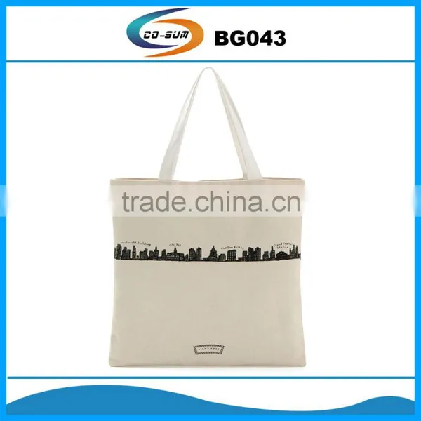 Eco-friendly Cotton Canvas Shopping Canvas Bag