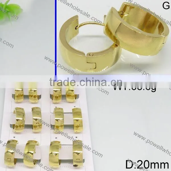 Wholesale Fashion Powell Gold Plated Stud Earring photo-5