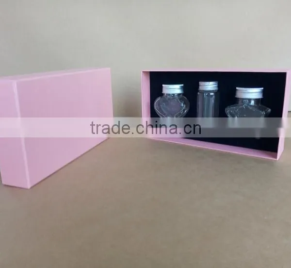 China Factory Wholesale Custom Cardboard Perfume Boxes, Pink Beautiful Gift Box photo-3