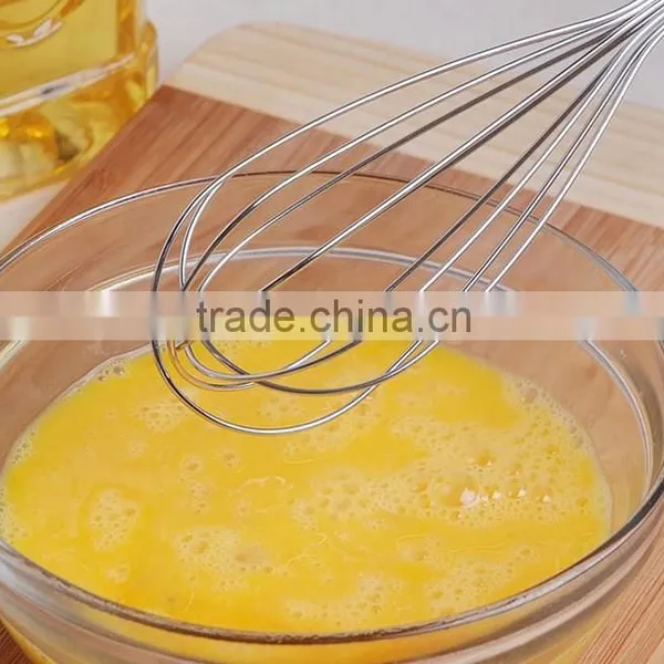 Egg Whisk DIY Hand Tools With Rose Handle Traycake Decorating Tool New Arrival Stainless Steel Egg Beaters photo-2