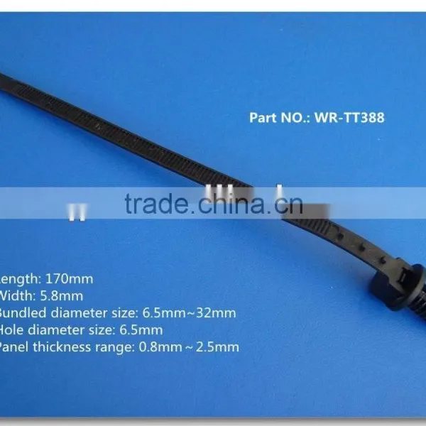 Nylon 66 Cable Ties of Auto Parts