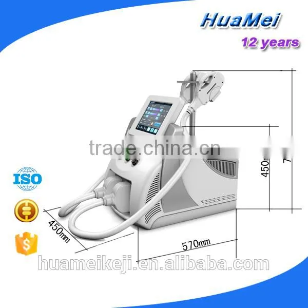 Double Handles OPT SHR IPL Hair Removal Machine / E-Light IPL Beauty Equipment photo-2