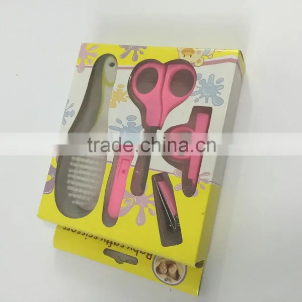 Cute Colorful Baby Safety Scissors photo-2
